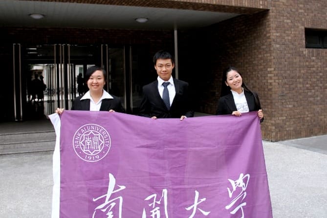 Kevin Zhang at his graduation from Nankai University, where his entrepreneurial journey began